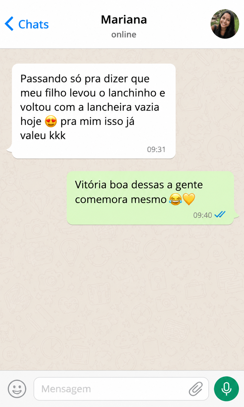 Depoimento 7 de cliente do Lanchinho Campeão